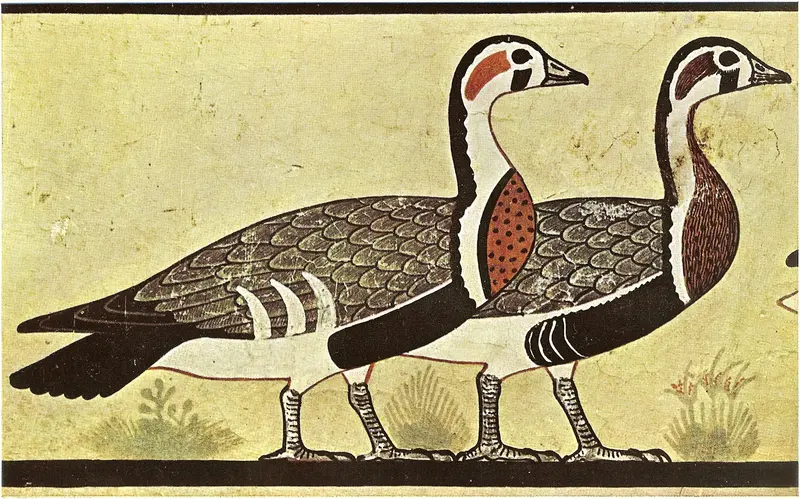 The Geese of Meidum, Egypt (c. 2600 BCE)